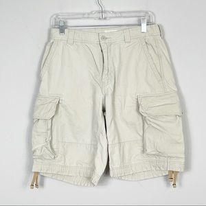 Gap Khakis Men's Tan Cargo Shorts Size 30